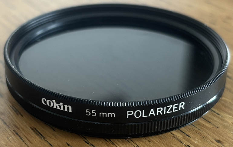 Cokin 55mm polarising Filter