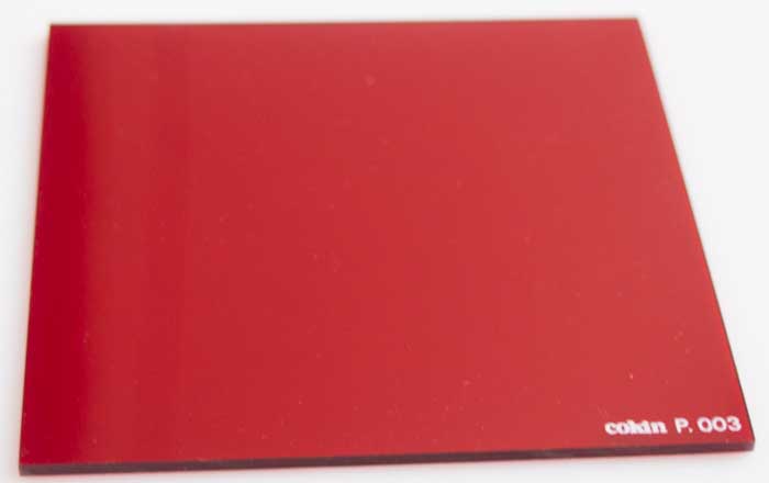 Cokin P 003 Red +3 P-series