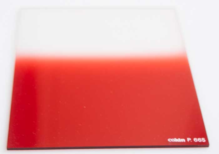 Cokin P 665 Gradual Fluo R2 red P-series