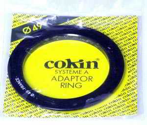 Cokin 49mm Filter holder adaptor  A-series  Lens adaptor