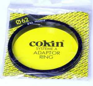 Cokin 62mm Filter holder adaptor ring Lens adaptor
