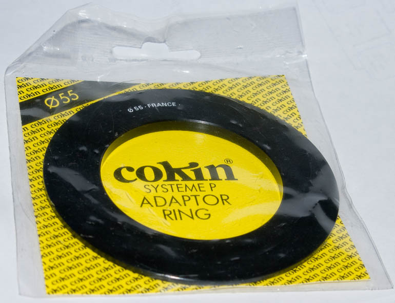 Cokin 55mm Filter holder adaptor P-series