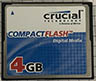 Crucial Technology 4GB CompactFlash  (Memory card) £8.00