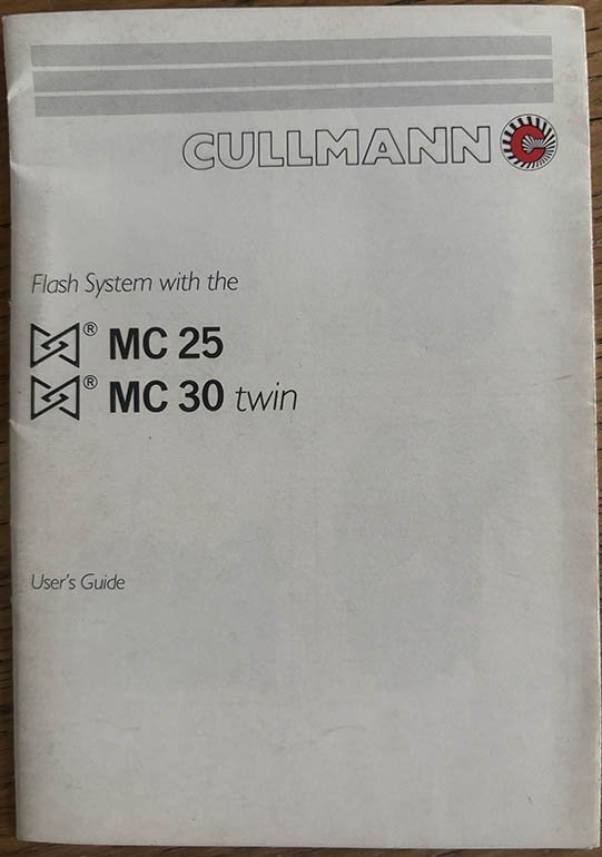 Second hand Cullmann MC25 MC 30 flash