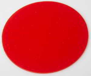 Unbranded 69mm red enlarging filter Darkroom