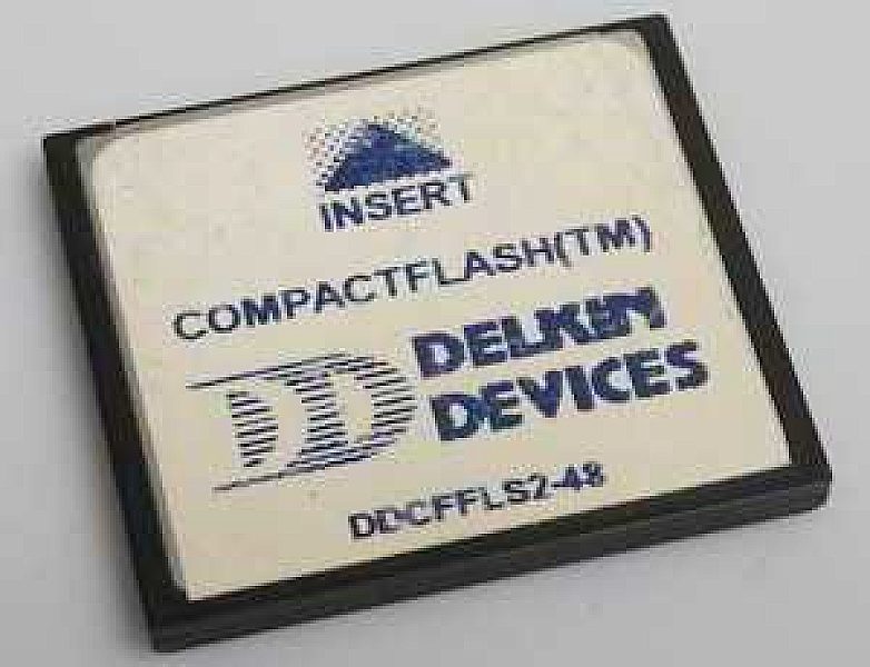 Used Delkin 48Mb CompactFlash