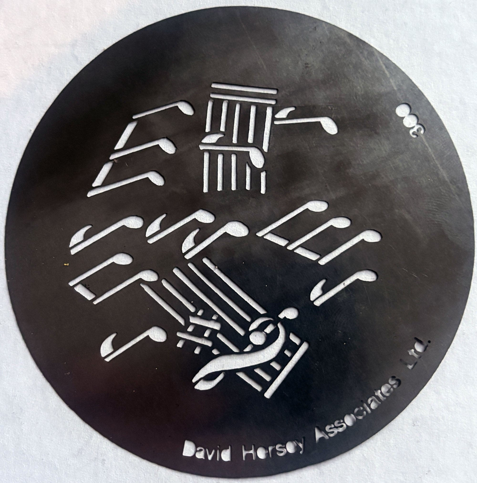 100mm Musical notes 300