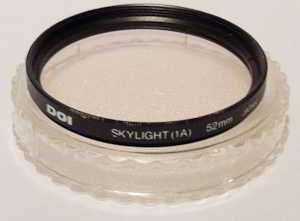 Used Doi 52mm Skylight 1A