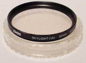 Doi 52mm Skylight 1A    Filter
