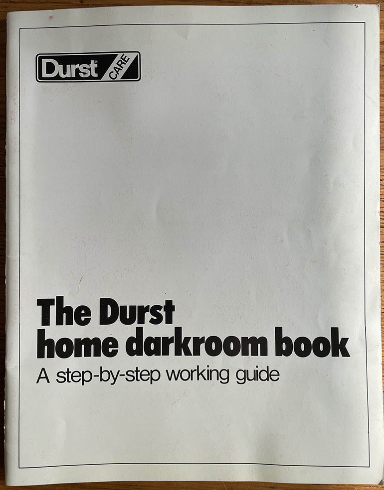 Durst Home Darkroom booklet Darkroom