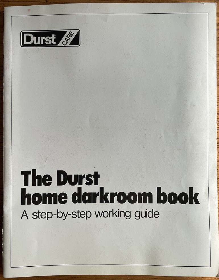 Pre-owned Durst Home Darkroom booklet