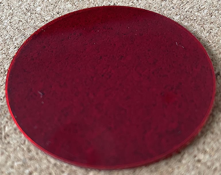 Durst enlarger red safety filter  Darkroom