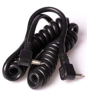 Unbranded 1m coiled Flash cable  Flash cable
