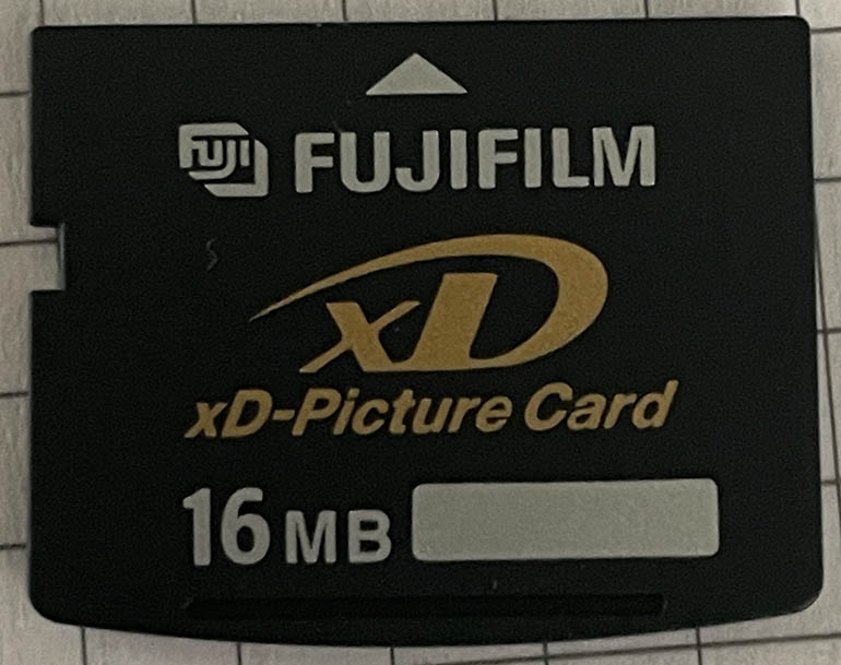 Fujifilm 16MB xD Picture Card  Memory card