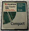 Fujifilm 1GB CompactFlash  (Memory card) £5.00