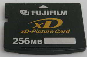 Fujifilm 256Mb xD Picture Card Memory card