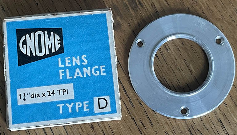 Used Gnome 1 1/4 lens flange