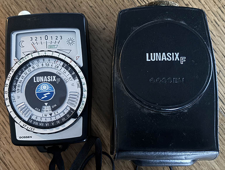 Gossen Lunasix F Exposure meters
