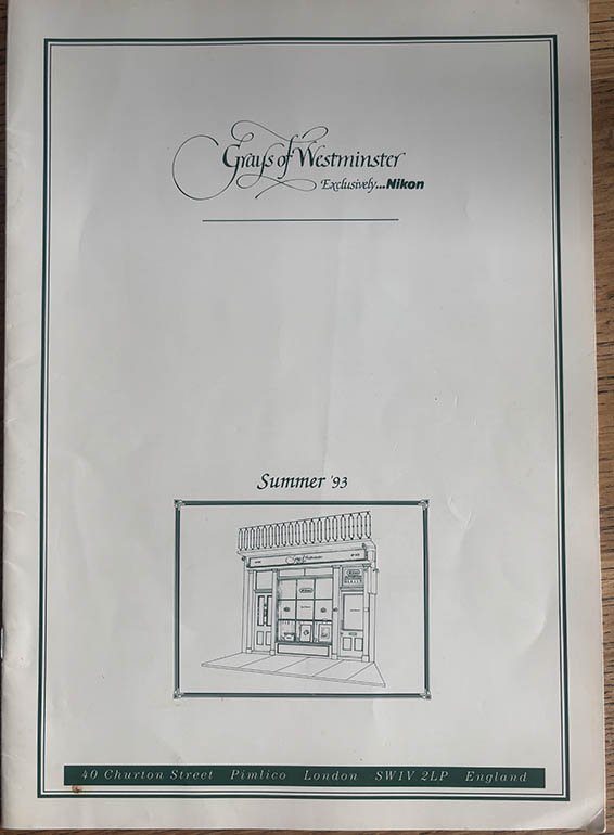 Grays of Westminster Summer '93