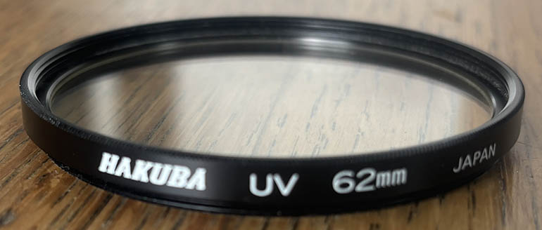 Hakuba 62mm UV Filter