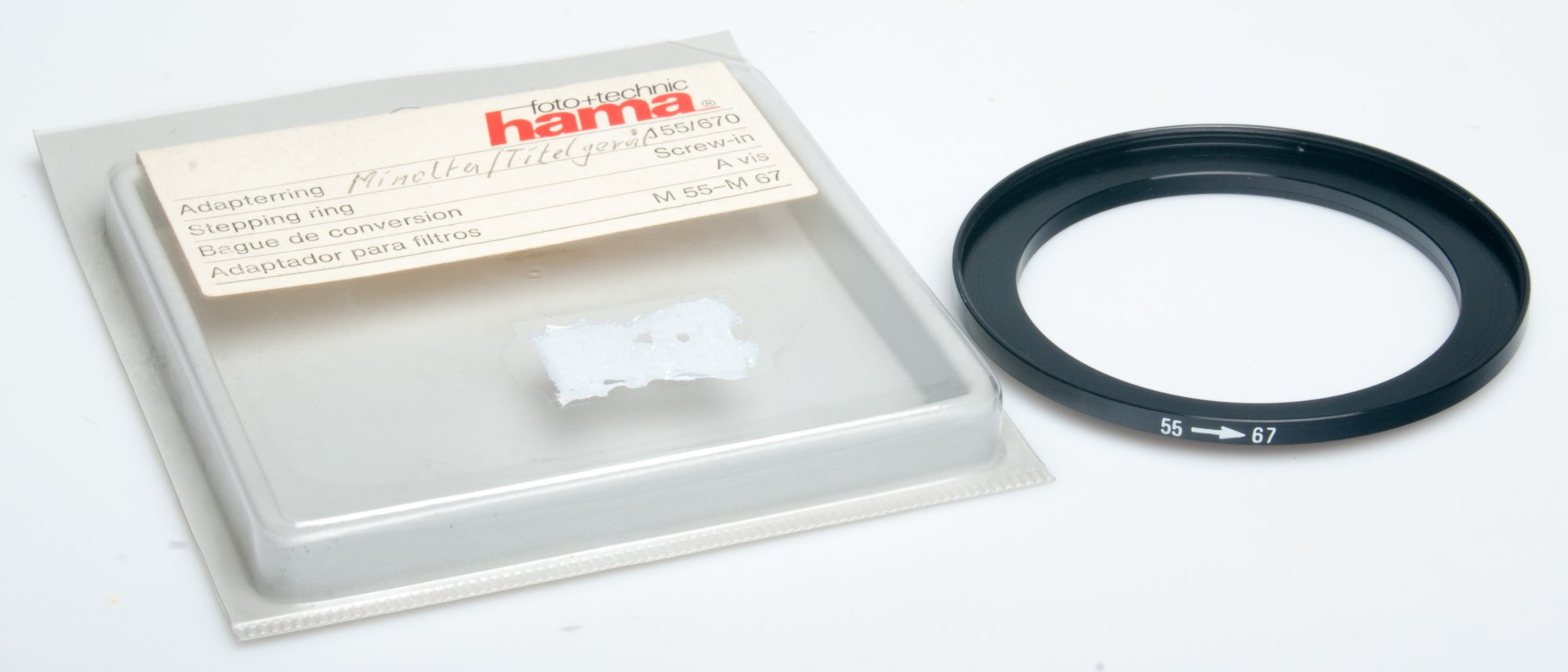 Pre-owned Hama 55-67mm