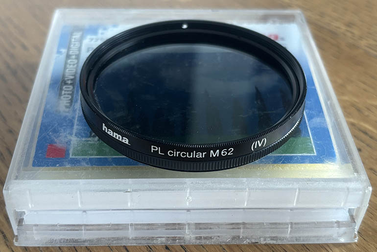 Hama 62mm circular polarising Filter