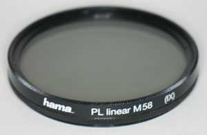 Hama 58mm Linear polarising Filter