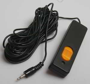 Hama 5m remote shutter release with lock 3.5mm jack Remote control