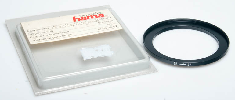 Hama 55-67mm Stepping ring