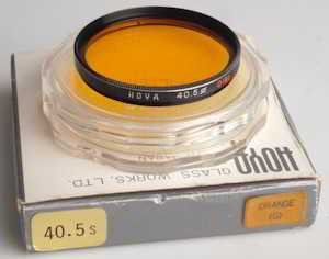 Pre-owned Hoya 40.5mm (G) orange