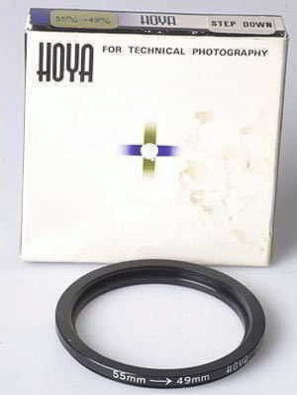 Pre-owned Hoya 55-49mm