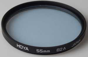 Hoya 55mm 82A blue Filter