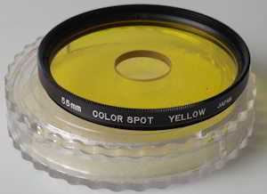 Hoya 55mm Color Spot Yellow Filter