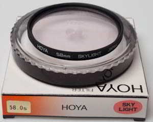 Used Hoya 58mm Skylight 1B