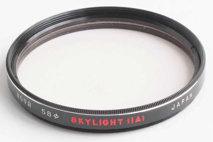 Hoya 58mm Skylight 1A Filter