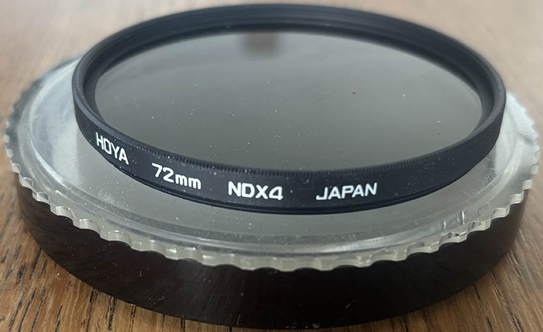 Hoya 72mm ND 4x Filter
