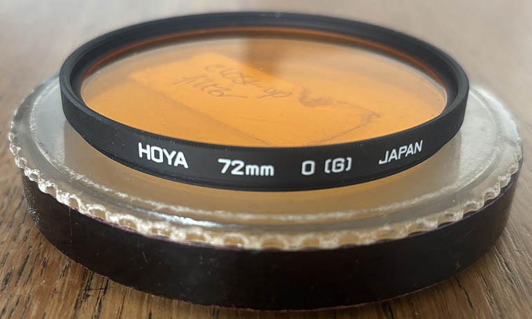 Hoya 72mm OG Orange Filter