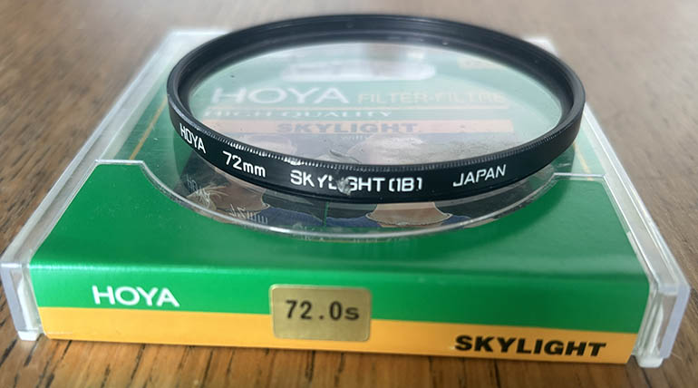 Hoya 72mm Skylight 1B   Filter