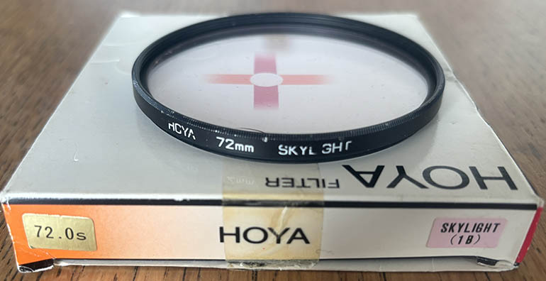 Hoya 72mm Skylight  Filter