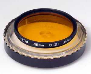 Hoya 49mm O (G) orange Filter