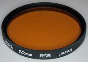 Hoya 52mm 85B Colour Conversion Filter