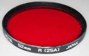 Hoya 52mm R 25A red Filter