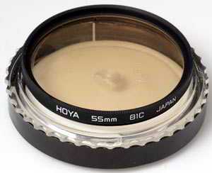 Hoya 55mm 81C warm Filter