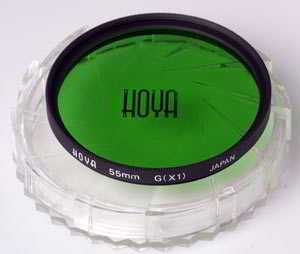 Hoya 55mm Green G (X1) Filter