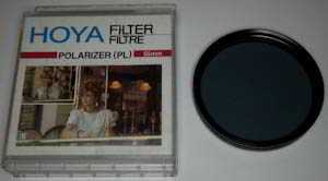 Hoya 55mm polarising Filter