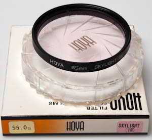 Hoya 55mm Skylight 1B Filter