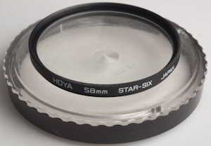 Hoya 58mm Star 6 Filter