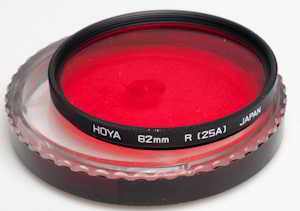 Hoya 62mm R 25A red Filter