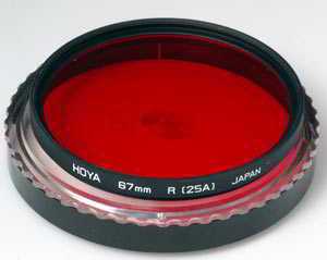 Hoya 67mm R25 red Filter