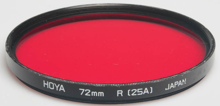 Hoya 72mm R25 red Filter